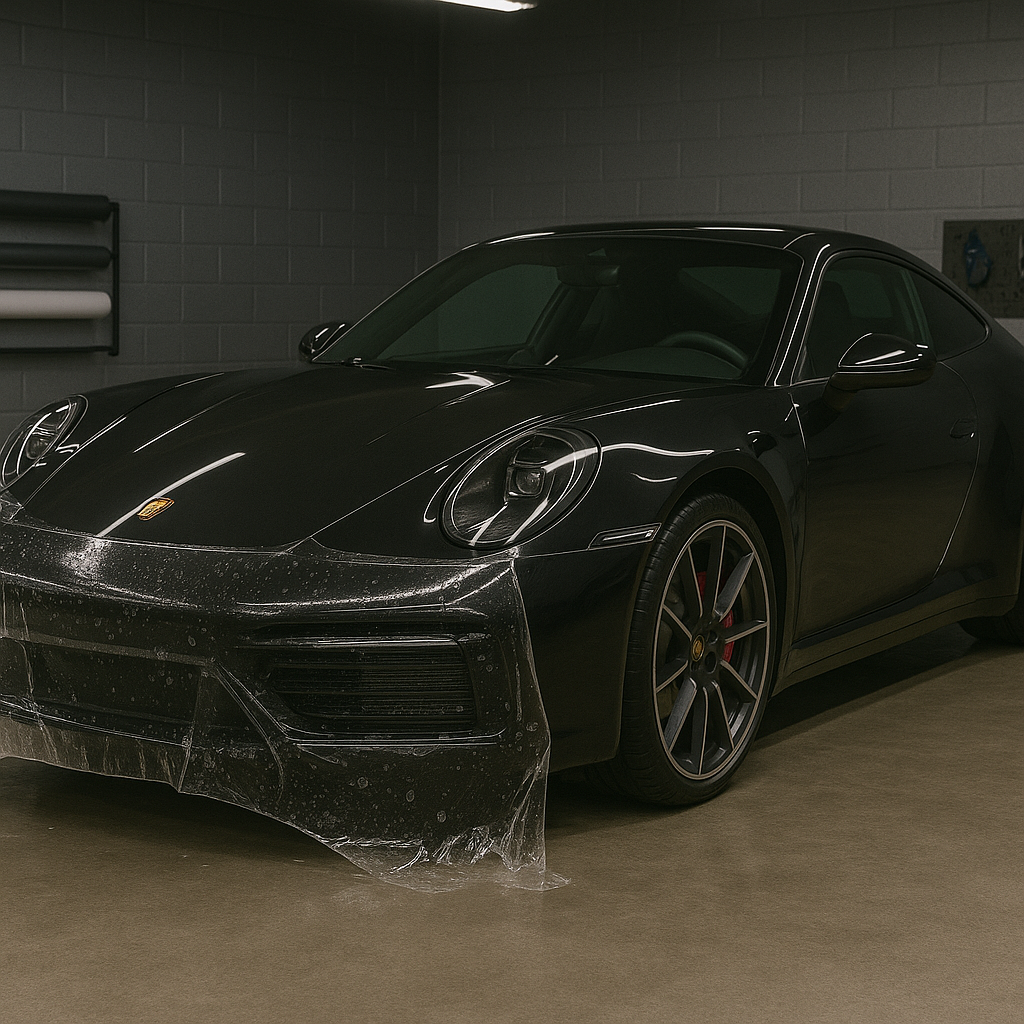 Coupé Mattgrau Vollfolierung